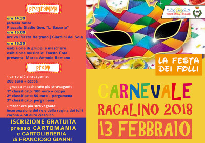 Carnevale Racalino 2018