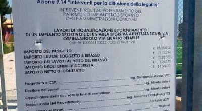PON Puglia 2014-2020. Asse IX. Azione 9.14. Lavori di riqualificazione e il p...