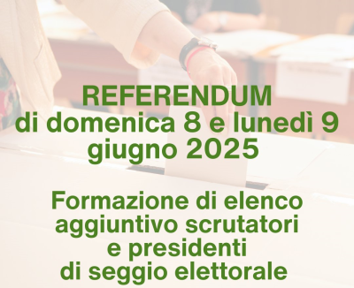 REFERENDUM POPOLARI ABROGATIVI DELL’ 8 E 9 GIUGNO 2025 - F...