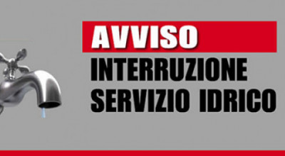 Sospensione Erogazione Idrica nell'intero abitato di Racale                  ...