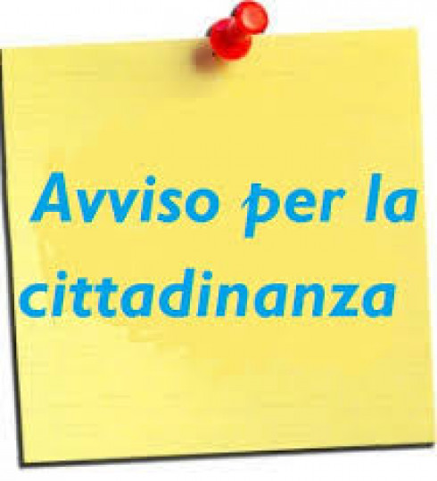 AVVISO ALLA CITTADINANZA