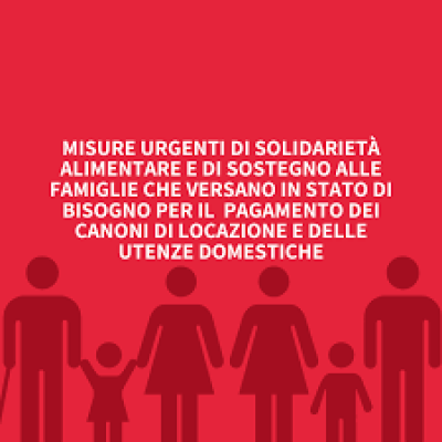 AVVISO PUBBLICO-Misure urgenti di solidarietà alimentare e di sostegno...