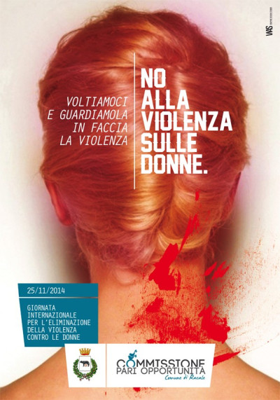 25/11/2014 - GIORNATA INTERNAZIONALE PER L'ELIMINAZIONE DELLA VIOLENZA CONTRO...