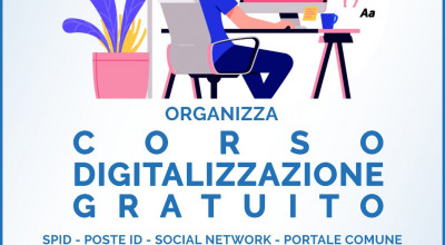 CORSO DIGITALIZZAZIONE GRATUITO - AVVISO APERTURA ISCRIZIONI