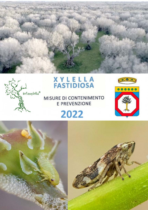 Xylella Fastidiosa: misure di contenimento e prevenzione 2022