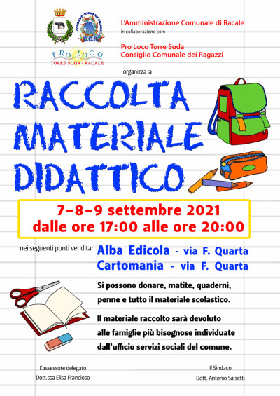 Raccolta Materiale Didattico