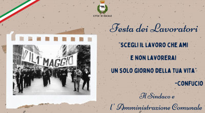 Primo Maggio 2021: Festa del Lavoro