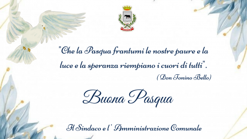 Manifesto Auguri Pasquali