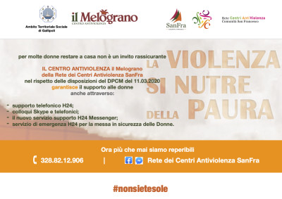 Rete dei Centri Antiviolenza San Francesco