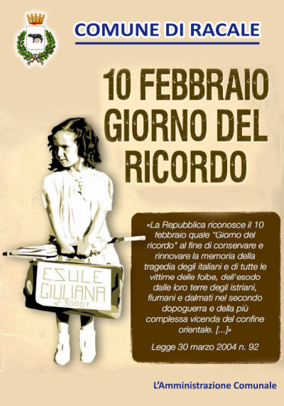 10 febbraio giorno del ricordo