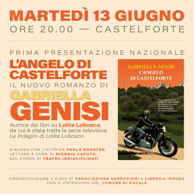 PRESENTAZIONE DEL LIBRO DI GABRIELLA GENISI  L'ANGELO DI CASTELFORTE&qu...