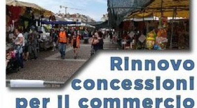 Avviso pubblico e schema di domanda per rinnovo concessioni di posteggi su ar...