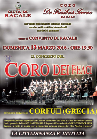 Concerto del CORO DEI FEACI