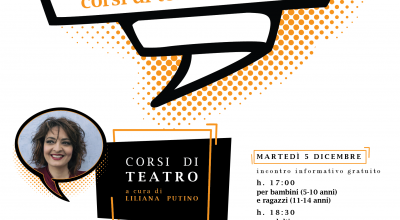 SCUOLA DI TEATRO COMUNALE corsi di teatro e dizione