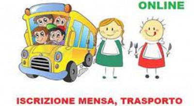 AVVISO ISCRIZIONE ON LINE AI SERVIZI DI REFEZIONE SCOLASTICA E DI TRASPORTO S...