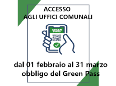 ACCESSO LIMITATO AGLI UFFICI COMUNALI.