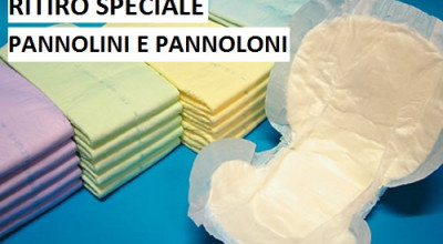 RIFIUTI: RITIRO SPECIALE PANNI