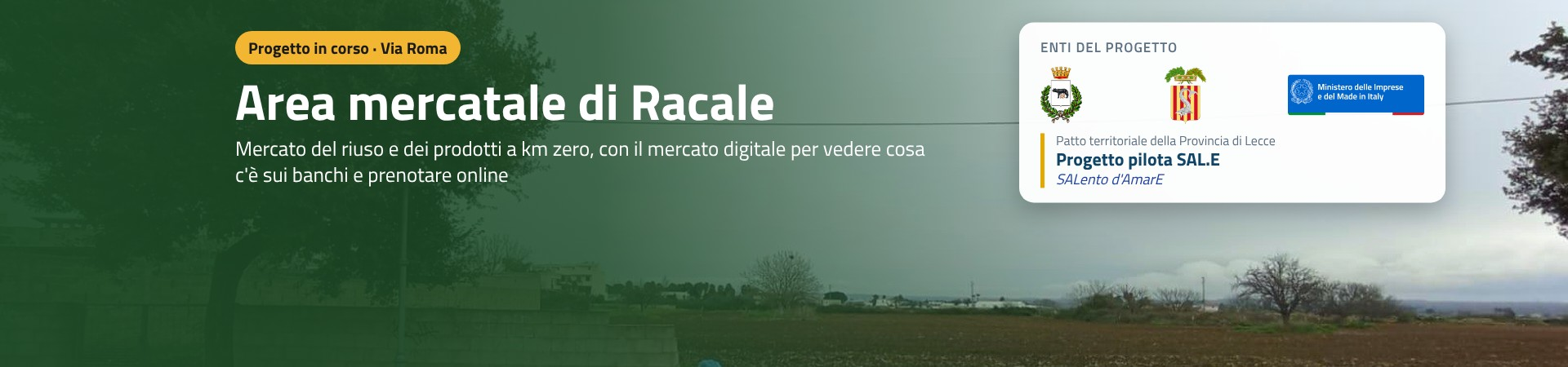 Area mercatale di Racale