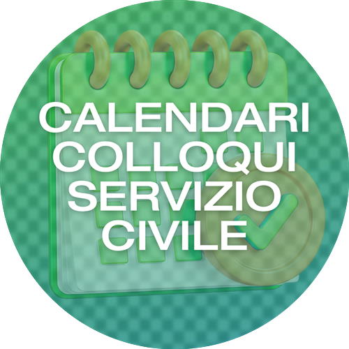 Servizio civile universale, progetto "Orizzonti formativi: supporto educativo" RINVIO DATA COLLOQUIO