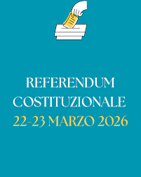 Referendum popolare confermativo 22 e 23 marzo 2026