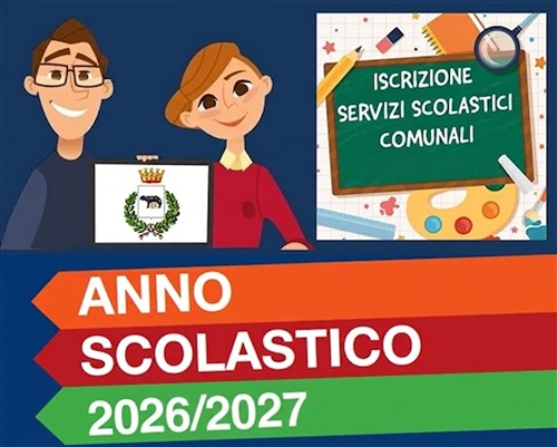 Apertura Iscrizioni Servizi Scolastici A.S. 2026/2027
